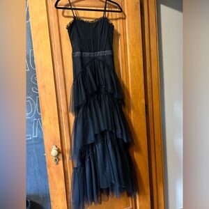 City Triangles Sleeveless A-Line Dress - mesh